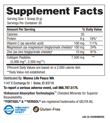 
                  
                    MannaLife CollagenVital
                  
                
